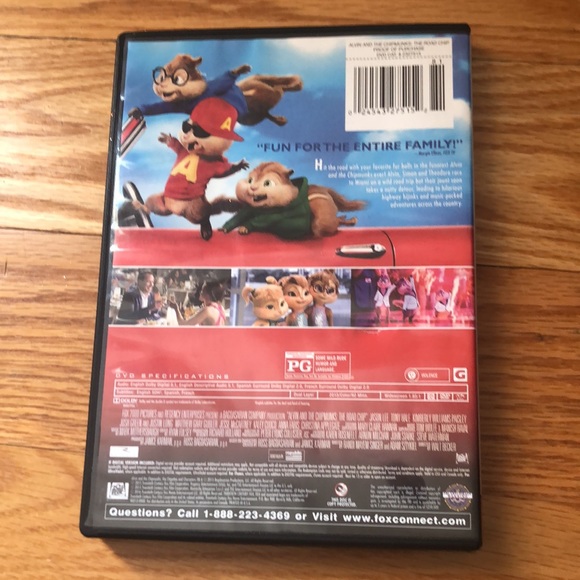 Alvin and the Chipmunks the road chip dvd - Picture 3 of 4